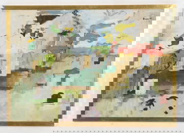 Larry Rivers (1923 - 2002) Oil on Canvas