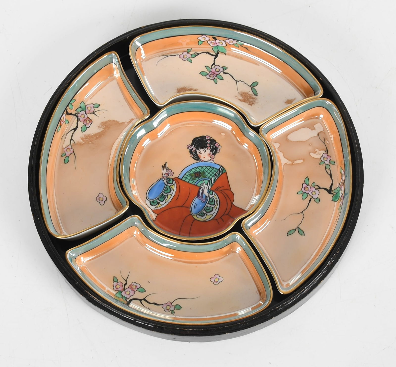 A Noritake Condiment Serving Set (1 of 8)