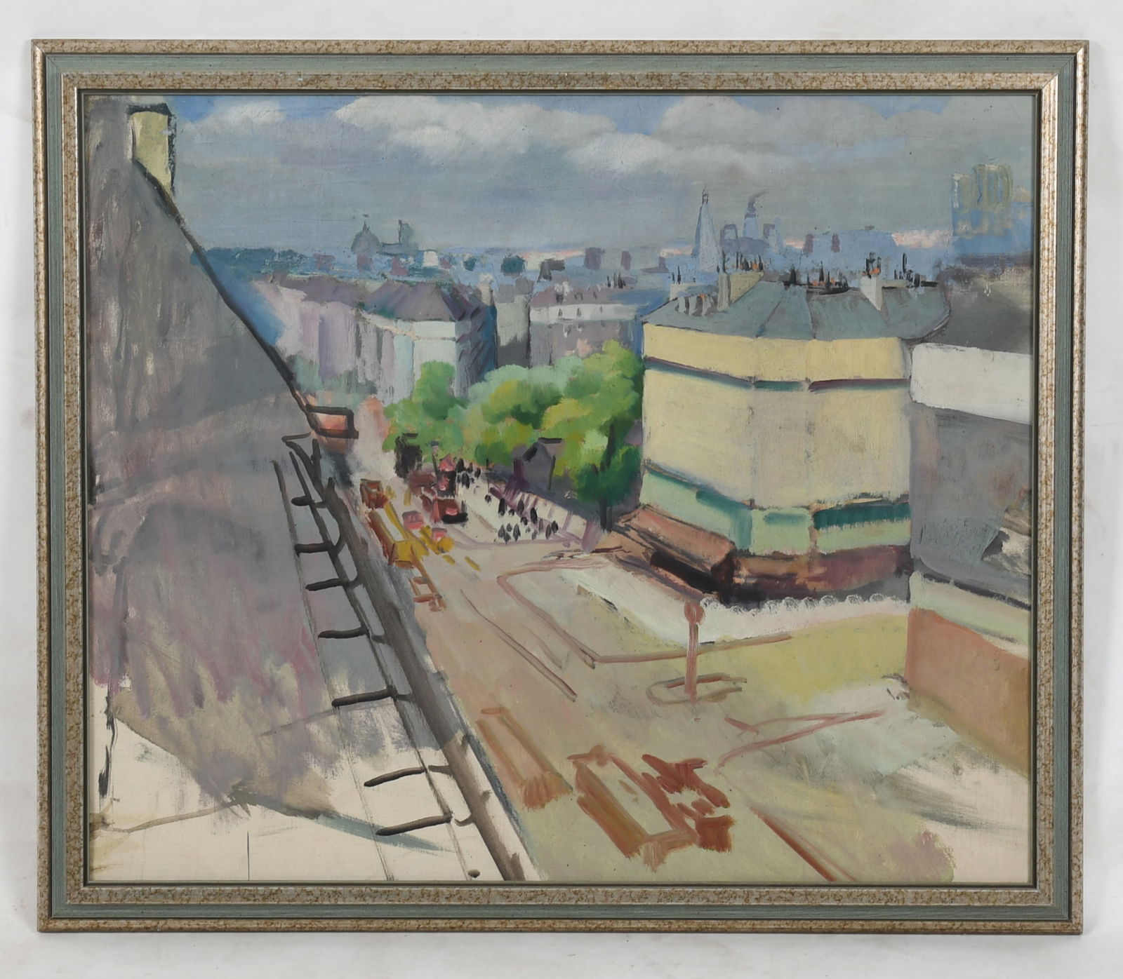 Jean Theodore HANAU (1899-1966) Oil on Canvas (1 of 5)