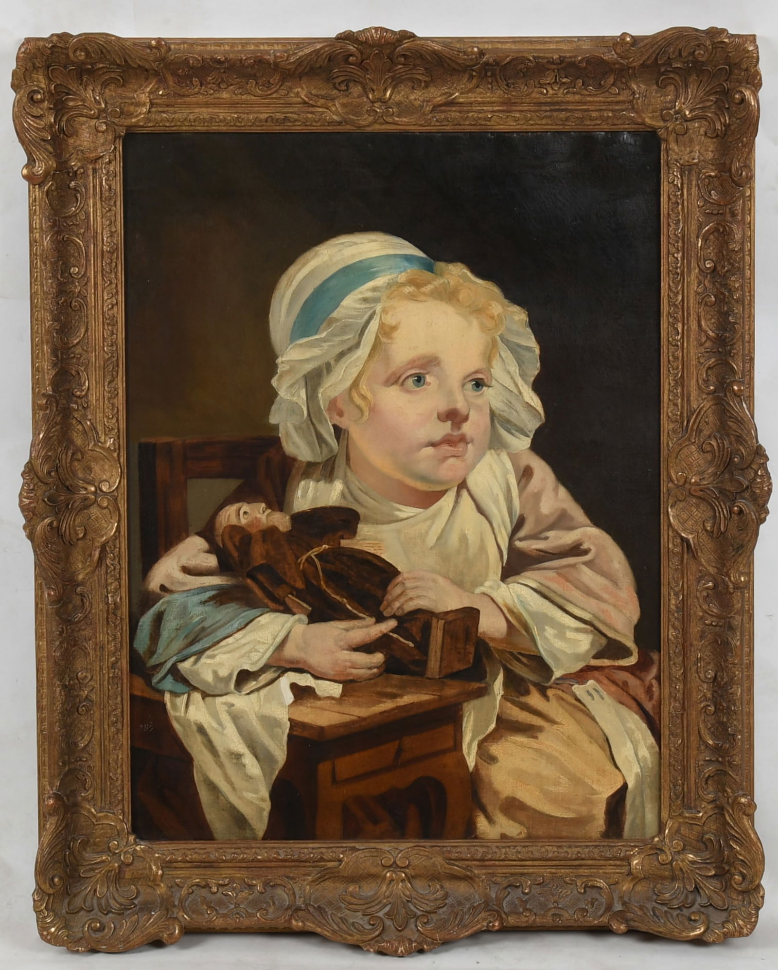 Att. to Jean-Baptiste GREUZE (1725-1805) Oil on Canvas (1 of 9)