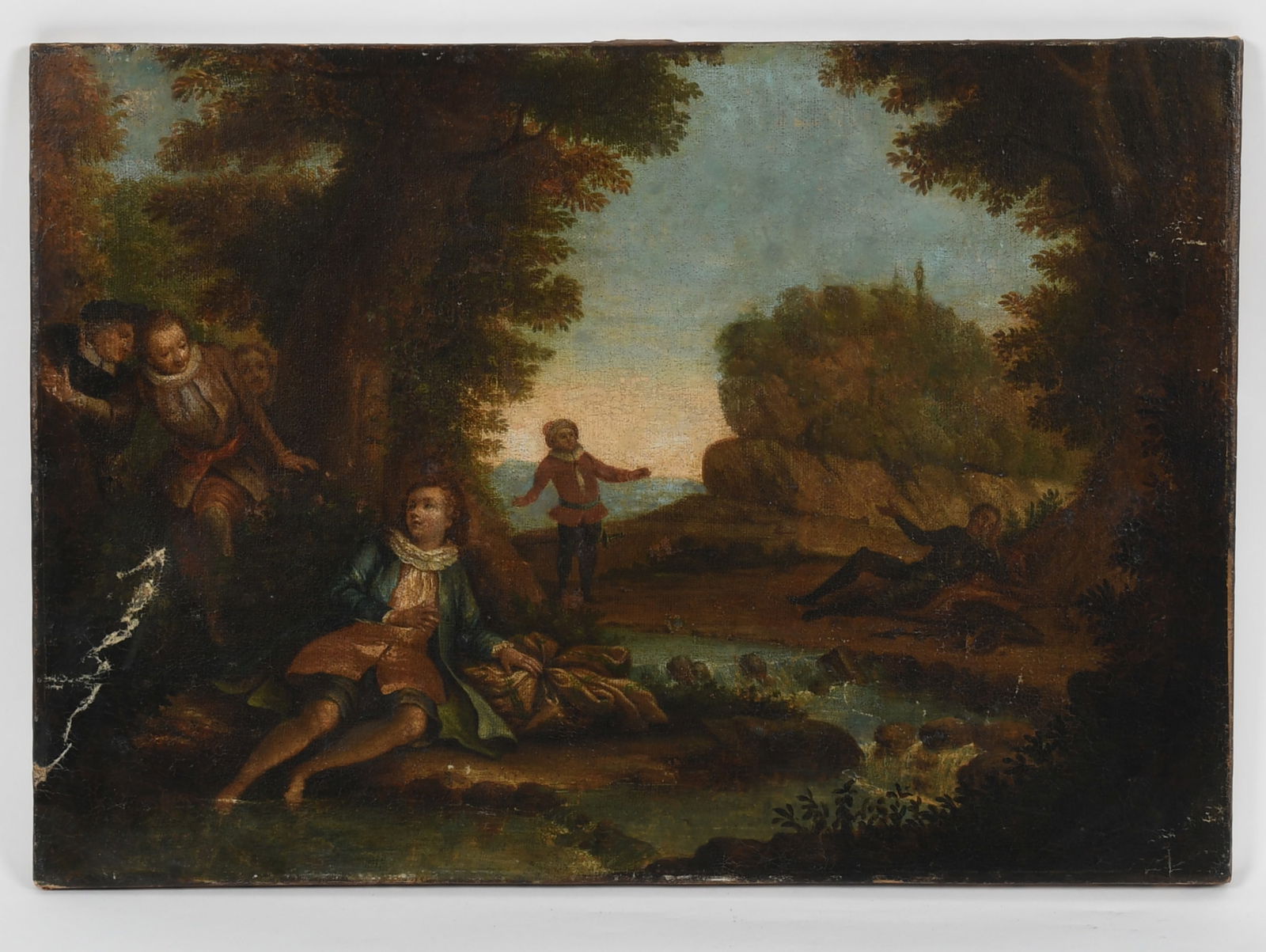 French School (18th Century) Oil on Canvas (1 of 7)