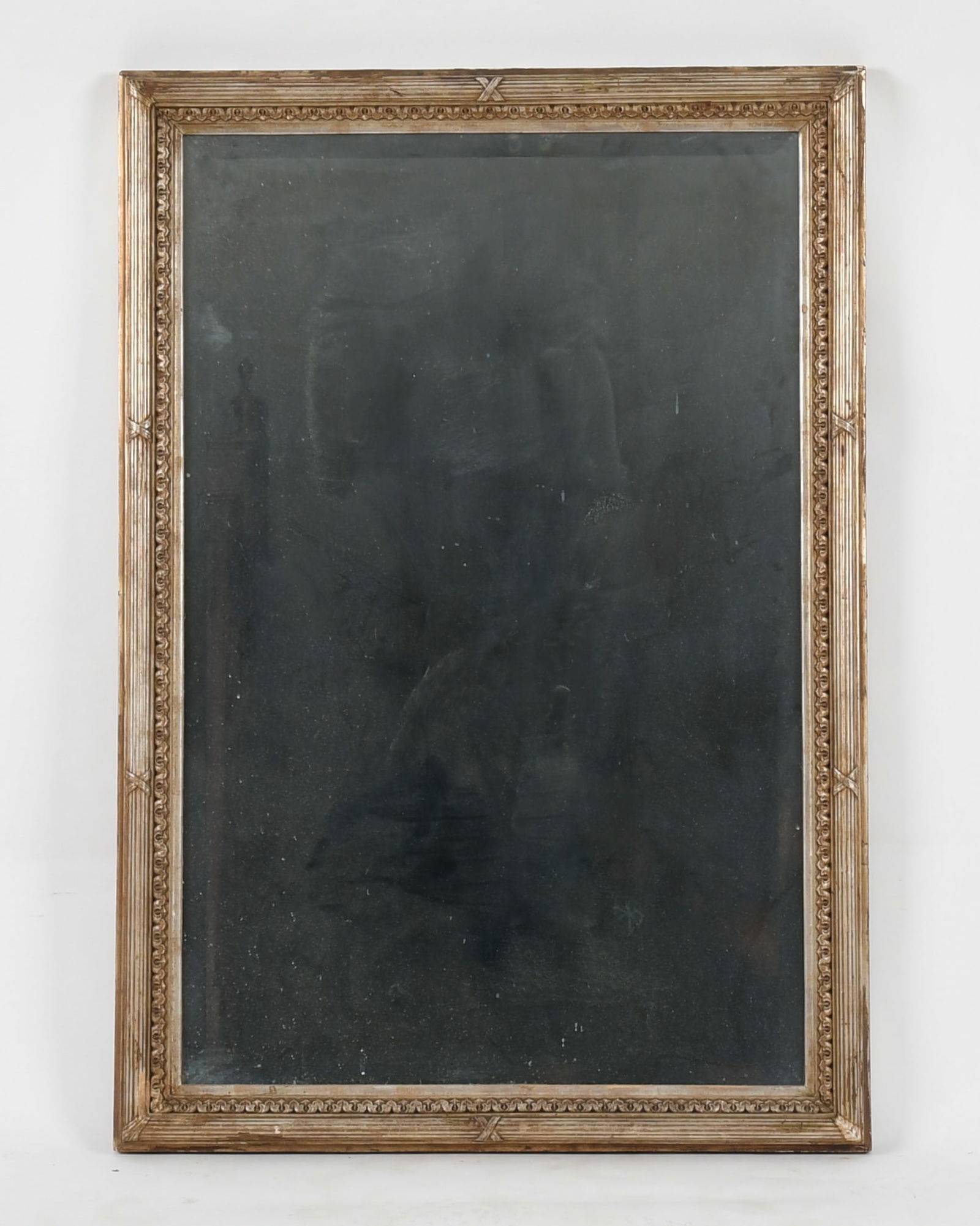 A Neoclassical Style Silver-Gilt Mirror, Late 19th Century (1 of 4)