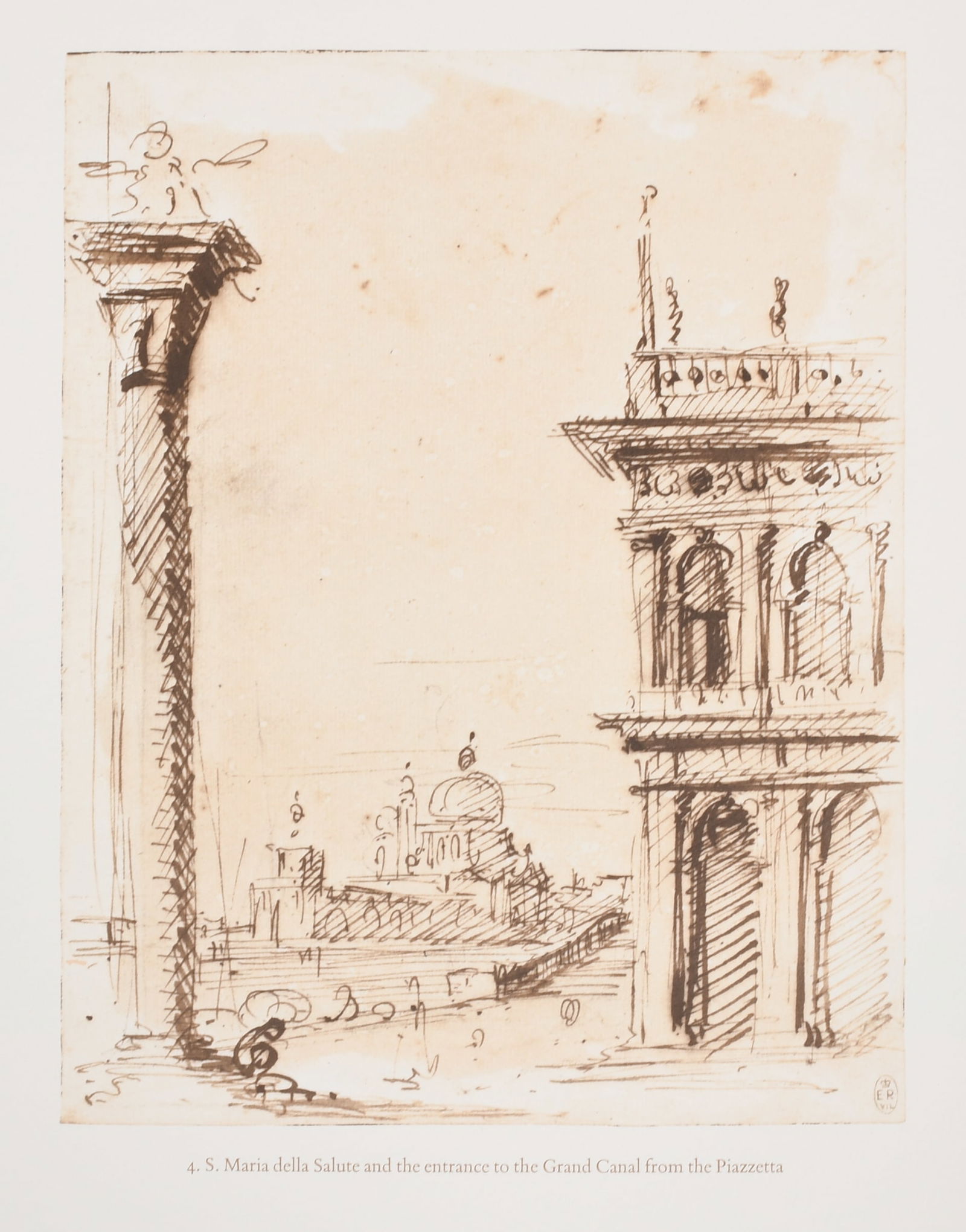 Fifty Drawings by Canaletto, 1983, A Facsimile Print Set (1 of 15)