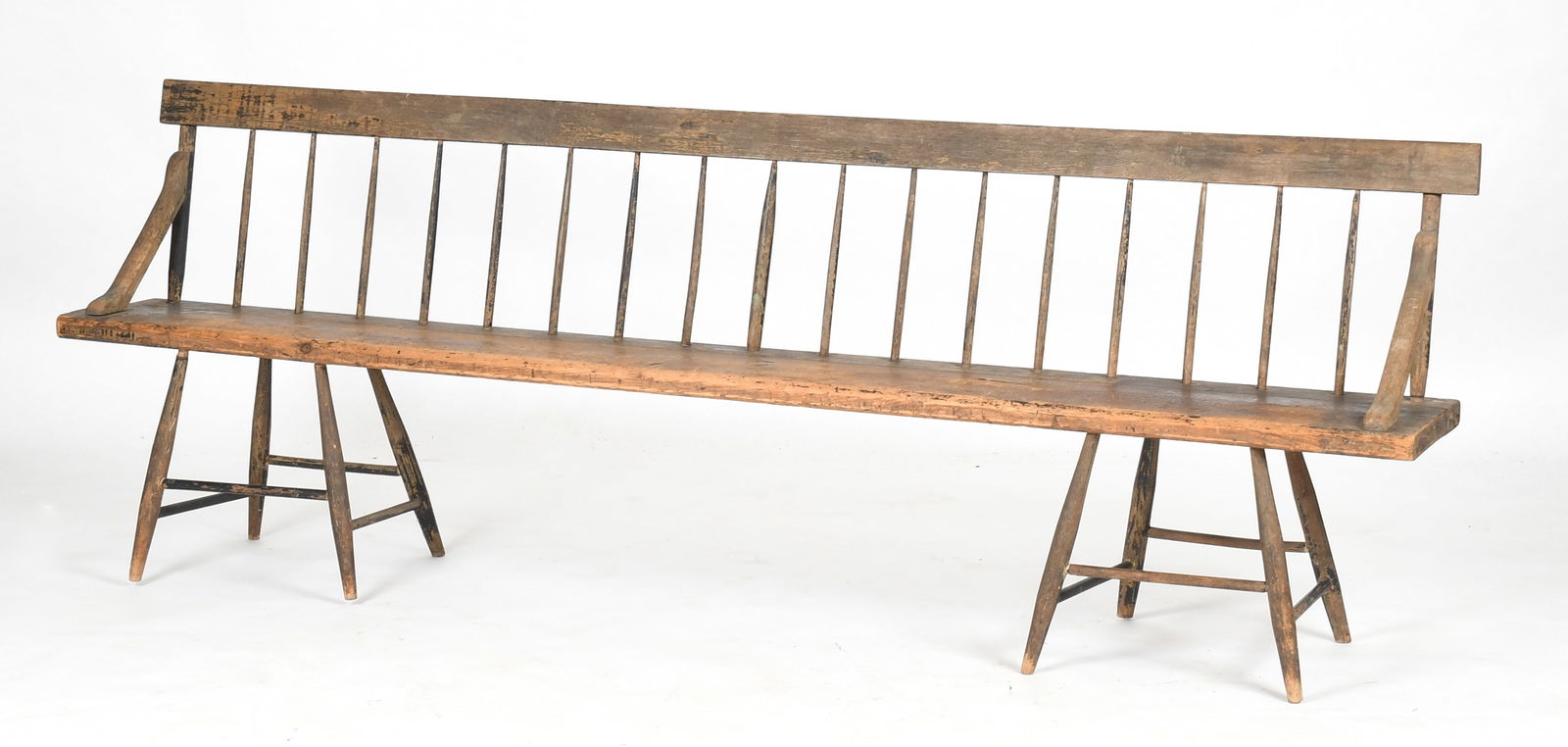 A 19th Century Windsor Bench (1 of 9)