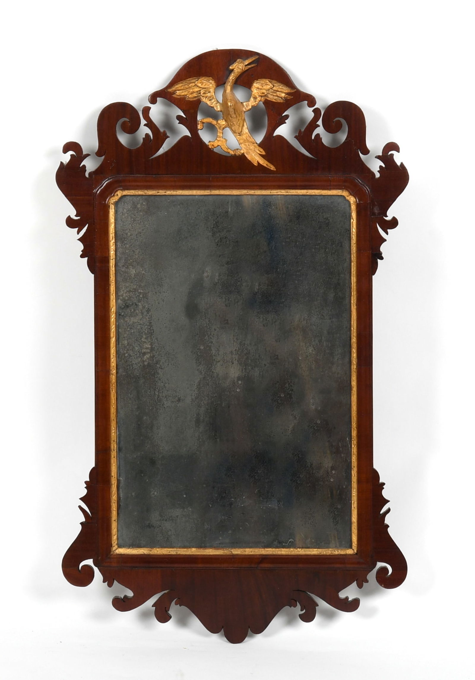 A Mahogany Chippendale Mirror (1 of 7)