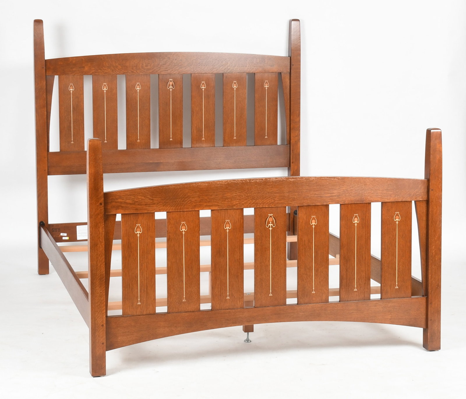 A Stickley, Harvey Ellis Bed (1 of 8)