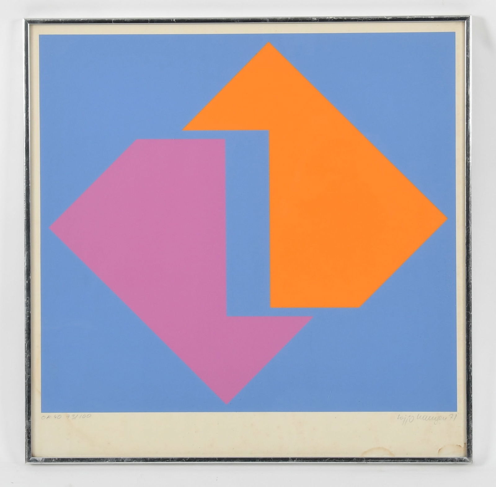 Heijo Hangen (1927-2019) Serigraph (1 of 5)