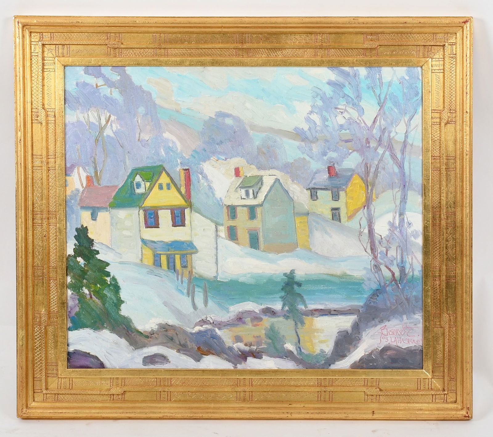 Joseph Barrett (Born 1936) Oil on Canvas (1 of 8)