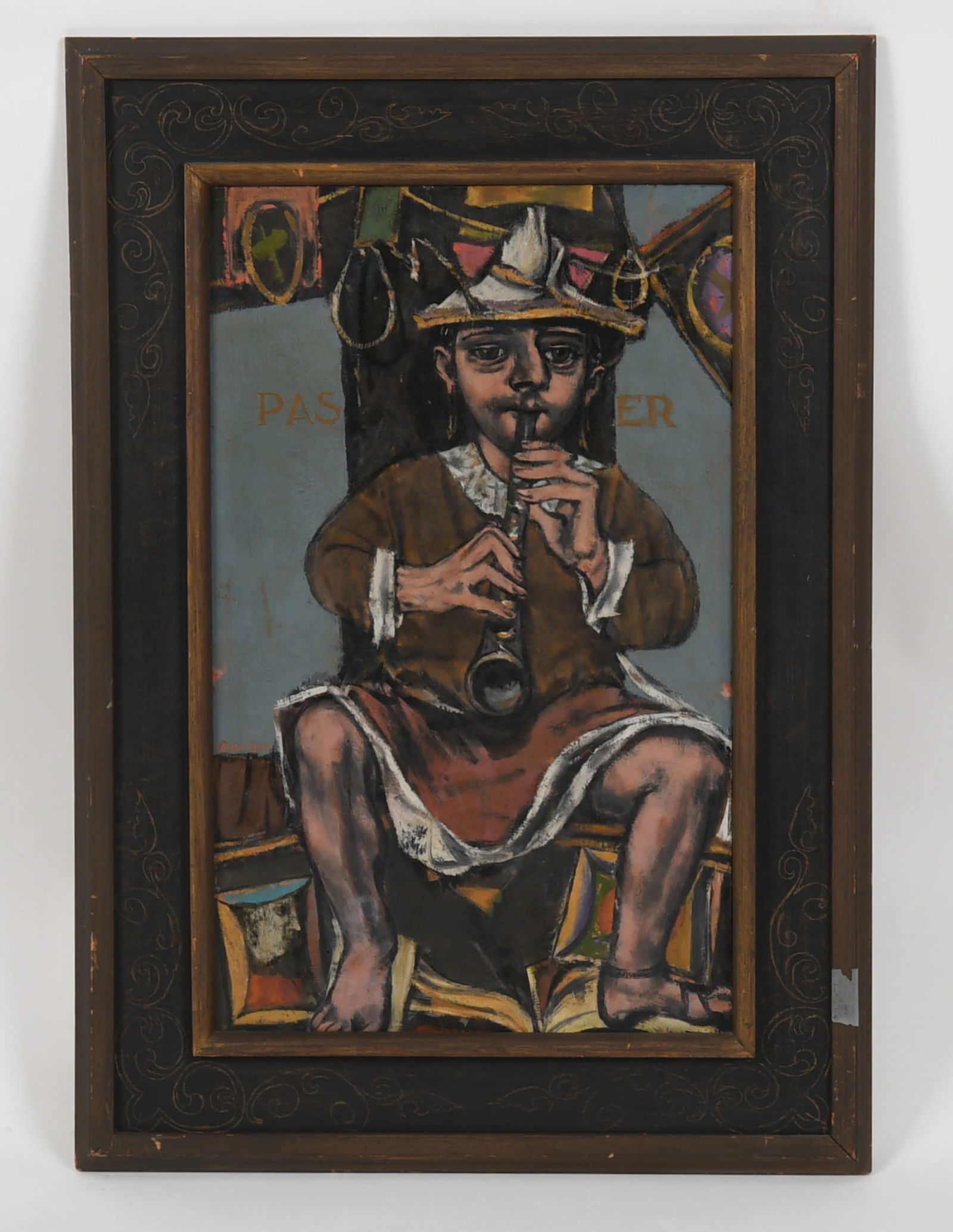 David Aronson (Lithuanian/American, 1923-2015), Boy with Recorder (1 of 6)