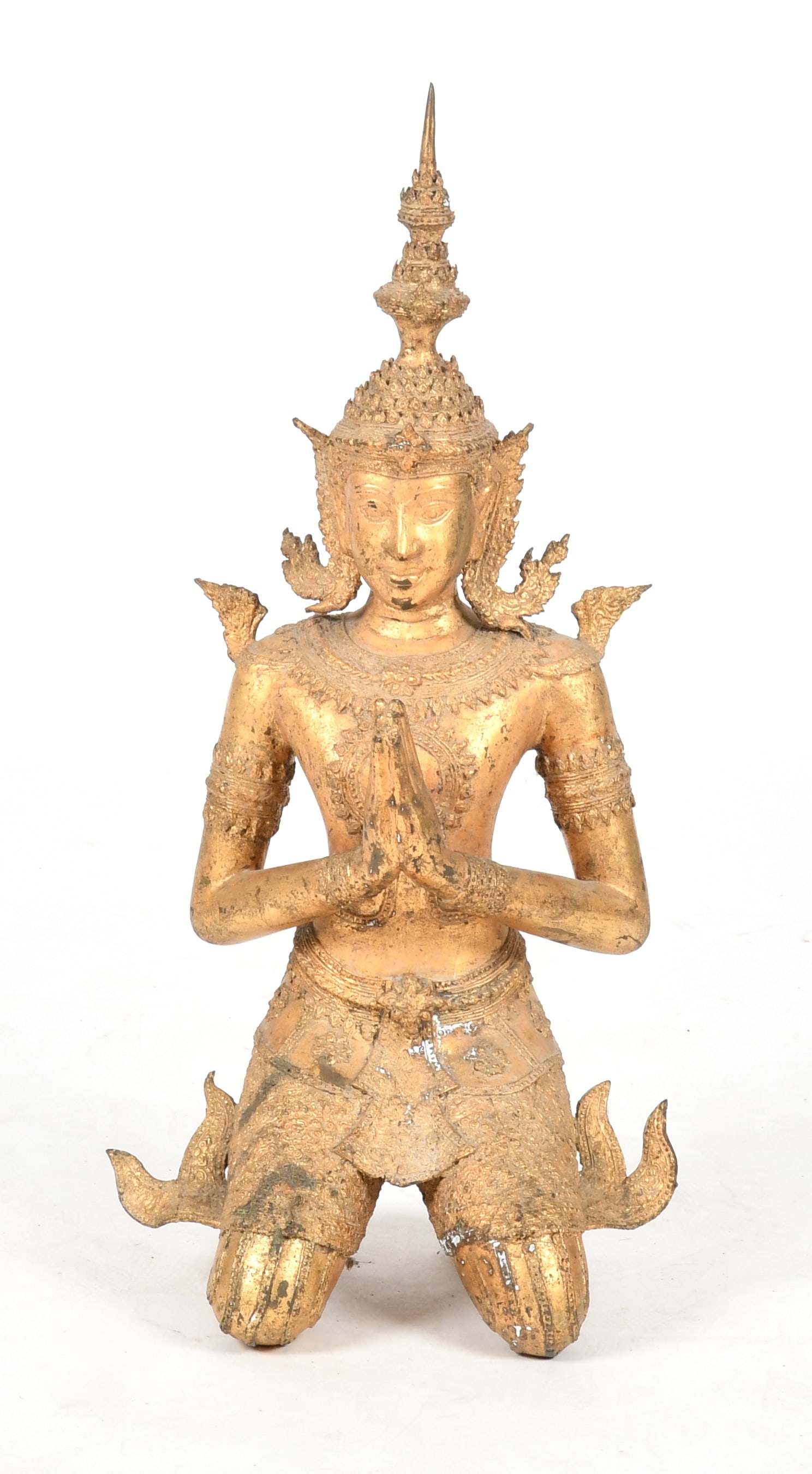 A Thai Bronze, Rattanakosin Style Seated Buddha (1 of 8)