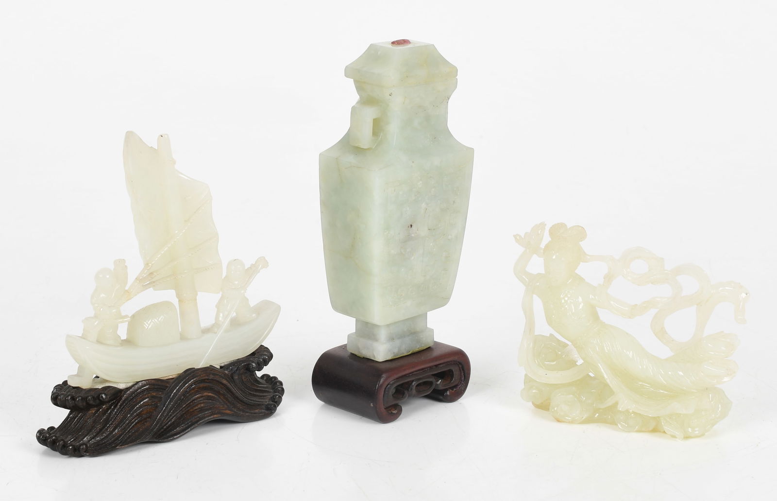 Three Pieces of Chinese Jade (1 of 9)