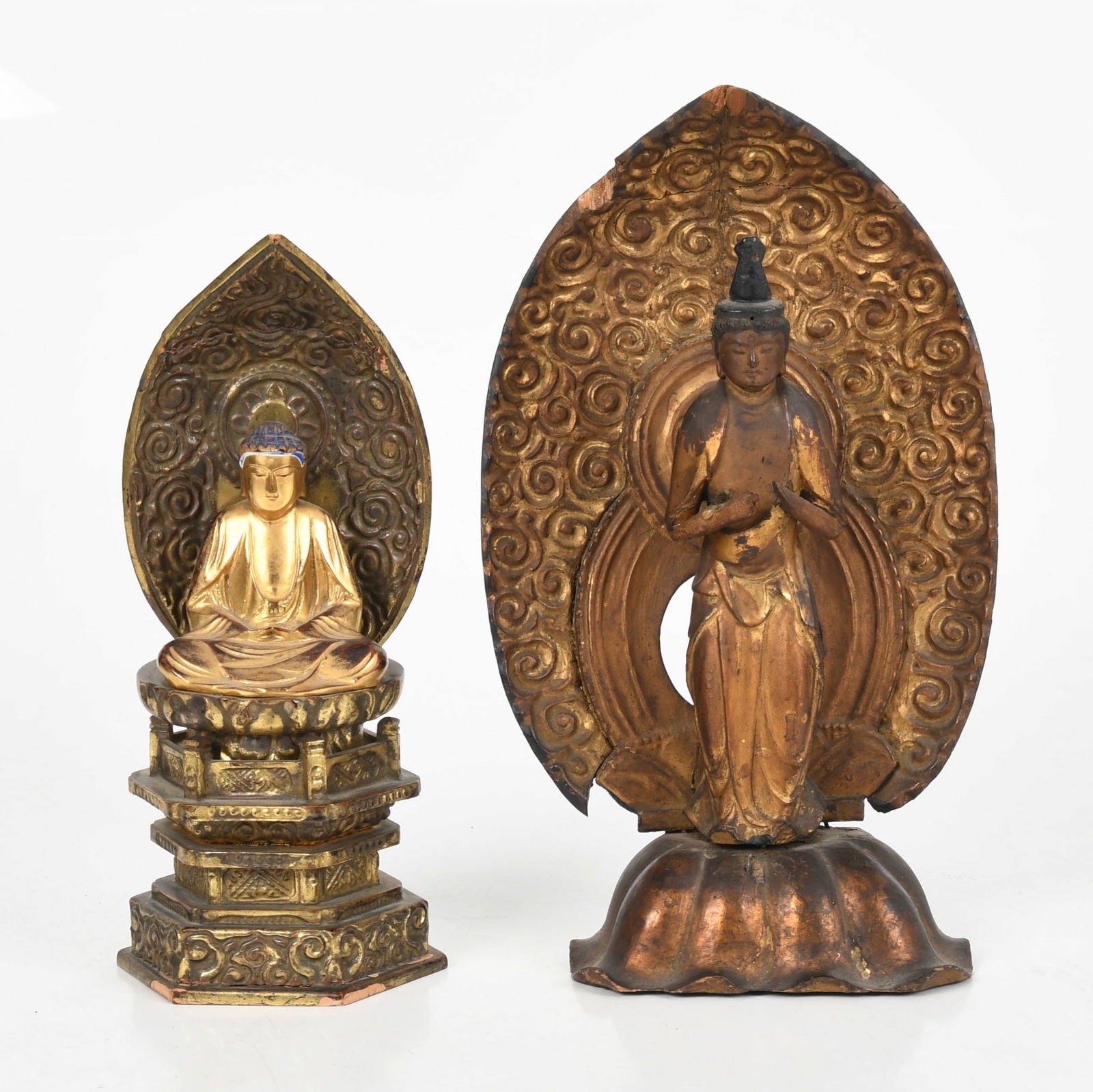 Two Japanese Zushi Shrine Figures (1 of 11)