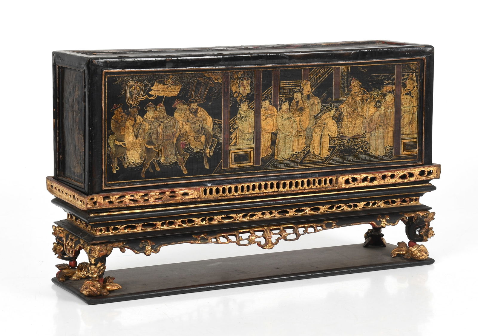 A Chinese Gilt Lacquer Table Altar, c. 1900 (1 of 13)