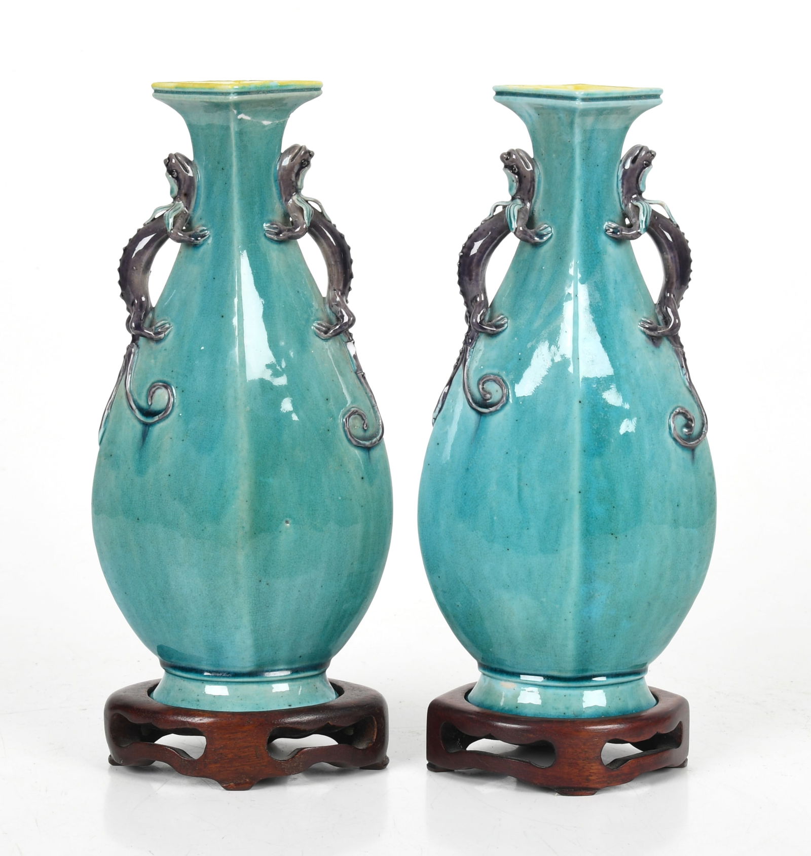 A Pair of Chinese Porcelain Vases c. 1900 (1 of 9)