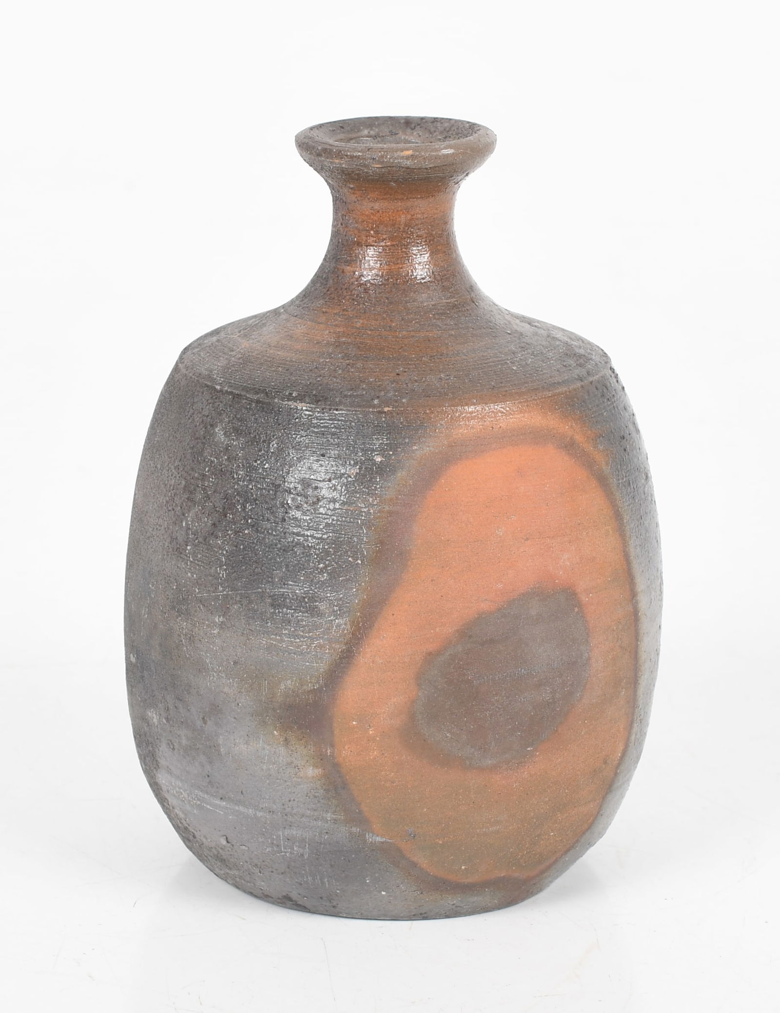 A Bizen Ware Studio Pottery Sake Bottle (1 of 5)