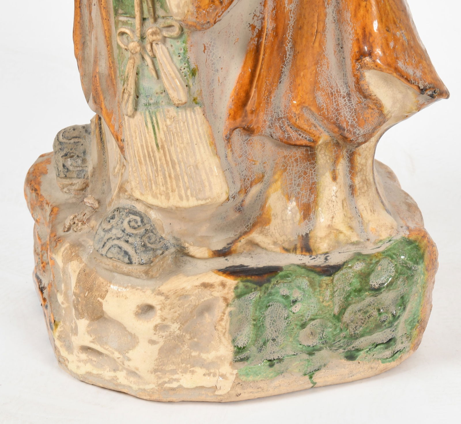 Five Tang Style Pottery Figures, Two Large Examples - 6