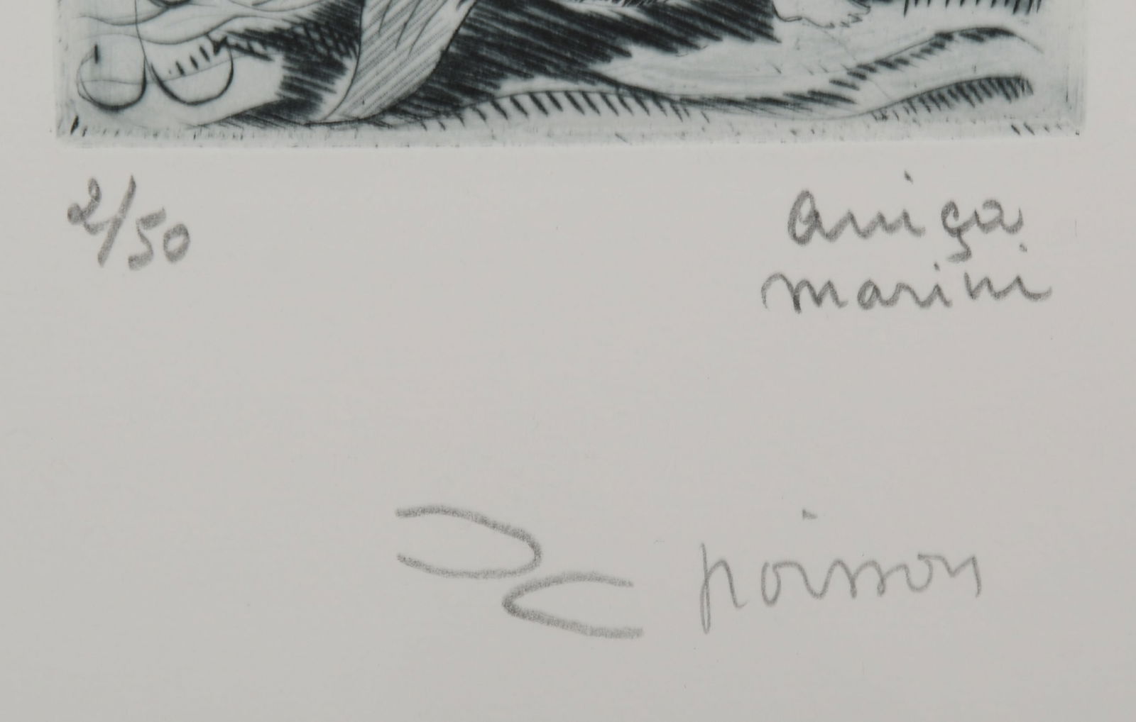 Three French Etchings - 5