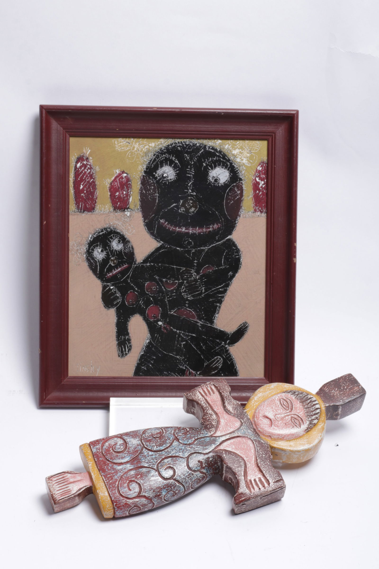 David Tinsley (American, b. 1951), Two Works (1 of 9)