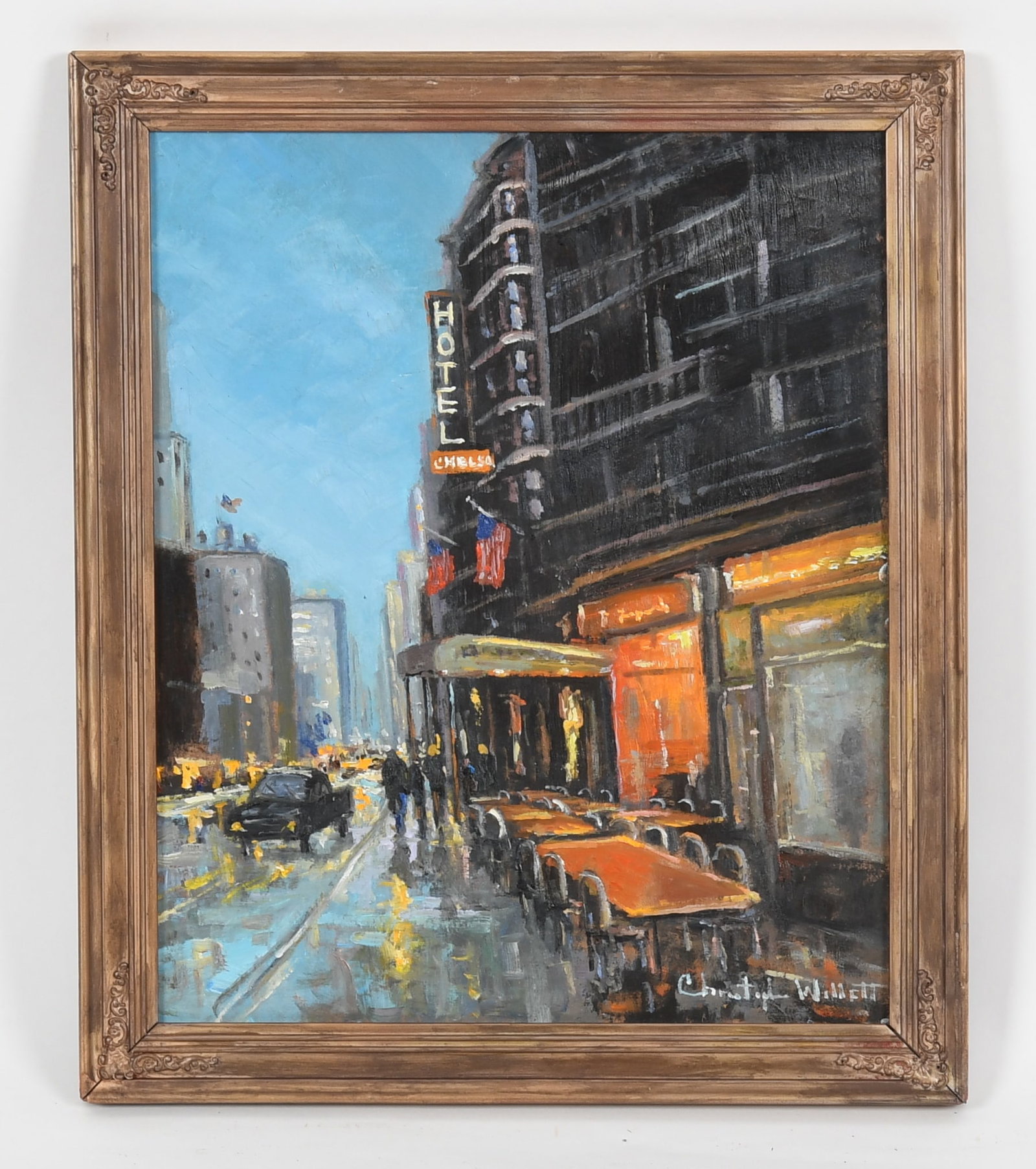 Christopher G. Willett (Bucks County, Pennsylvania, b. 1959), Chelsea Hotel (1 of 5)