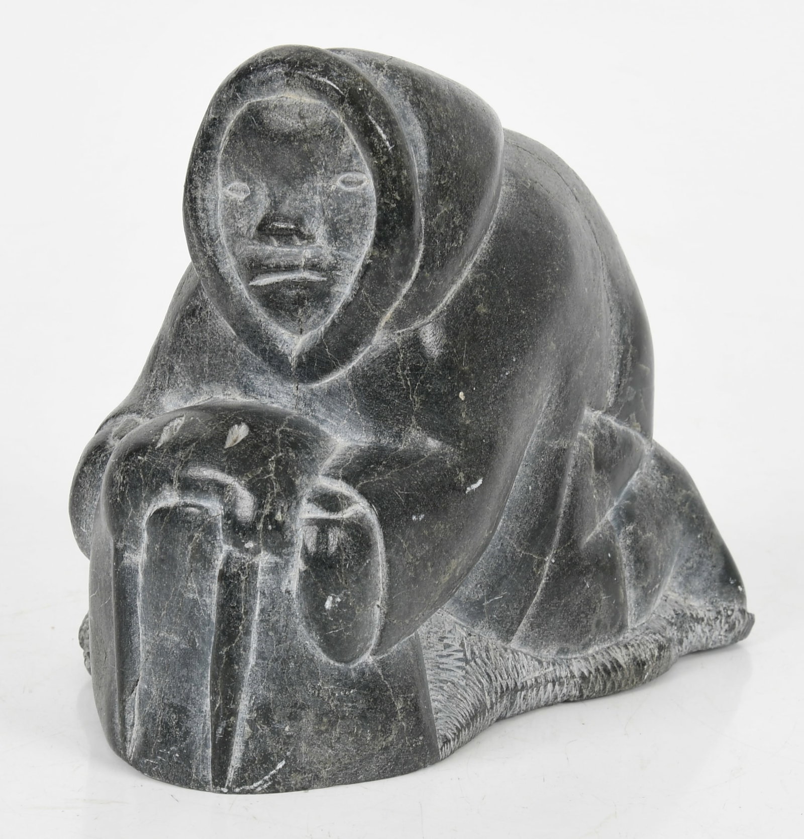 Peter Tuki (Inuit, 1921-1976), Hunter with Walrus (1 of 6)