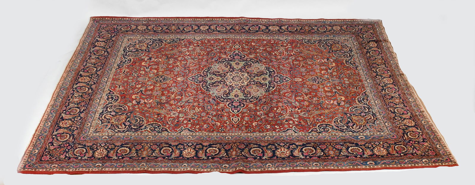 A Semi-Antique Kerman Rug (1 of 7)