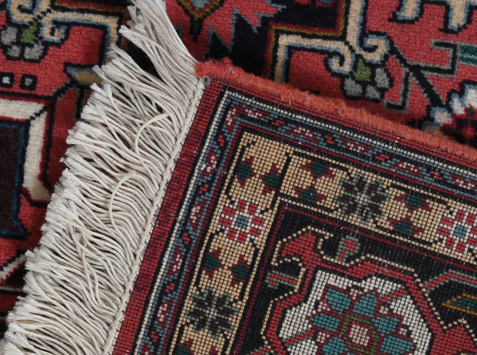 Three Post-War Persian Rugs - 13