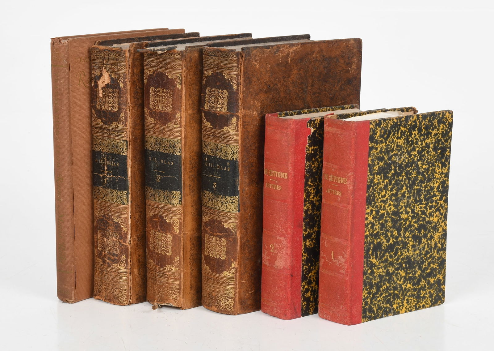 Early 19th Century Continental Literature: Early 19th Century Continental Literature Comprising: A three volume set of The Adventures of Gil Blas of Santillane by Alain Rene Le Sage translated from the French by Thomas