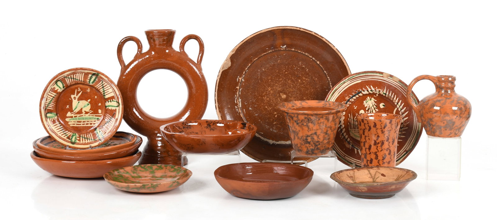 Fort Bumer, Chalfont Pennsylvania, Redware Plates and Vessels (1 of 10)