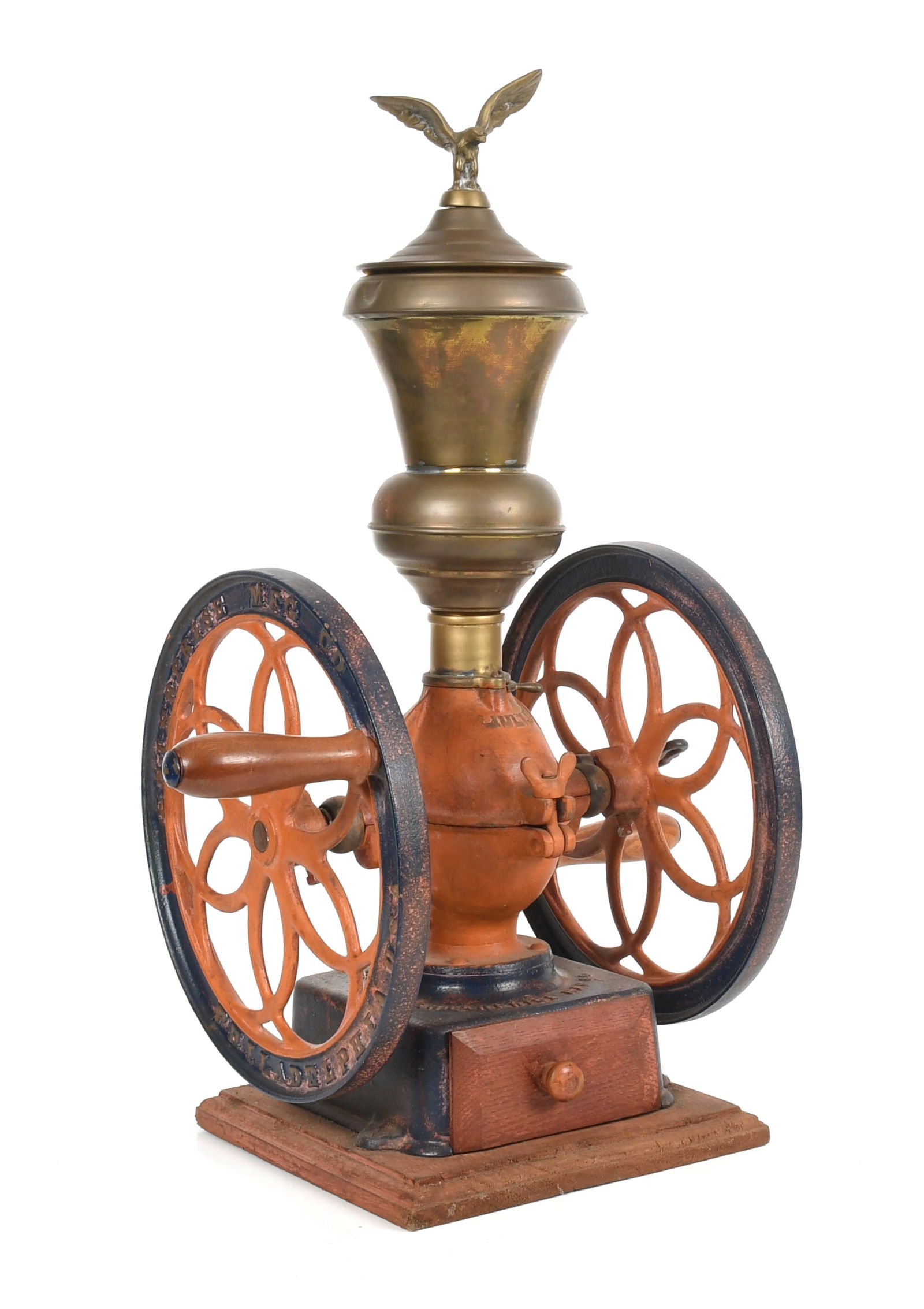 A Cast Iron Coffee Mill, Enterprise Manufacturing Company, Philadelphia, c. 1898 (1 of 10)