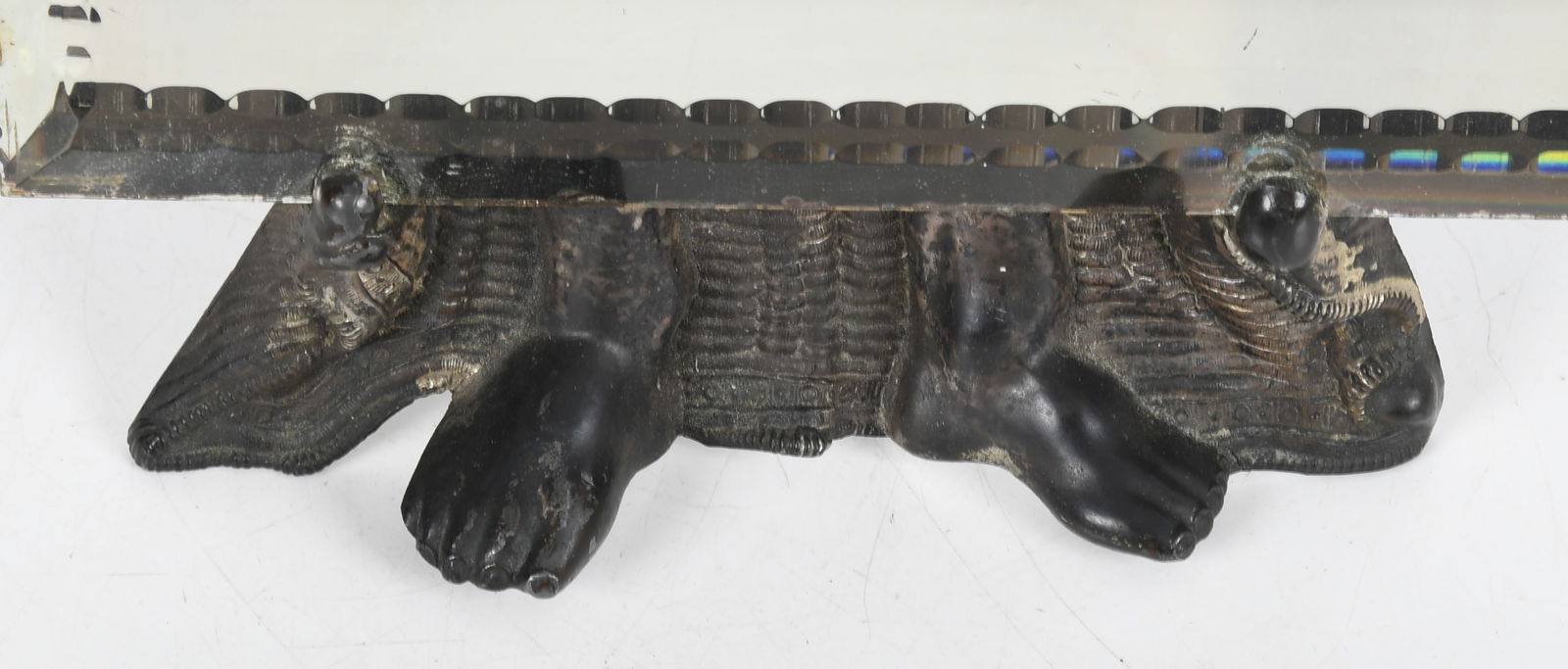 A Blackamoor Silver Plated Table Mirror - 3