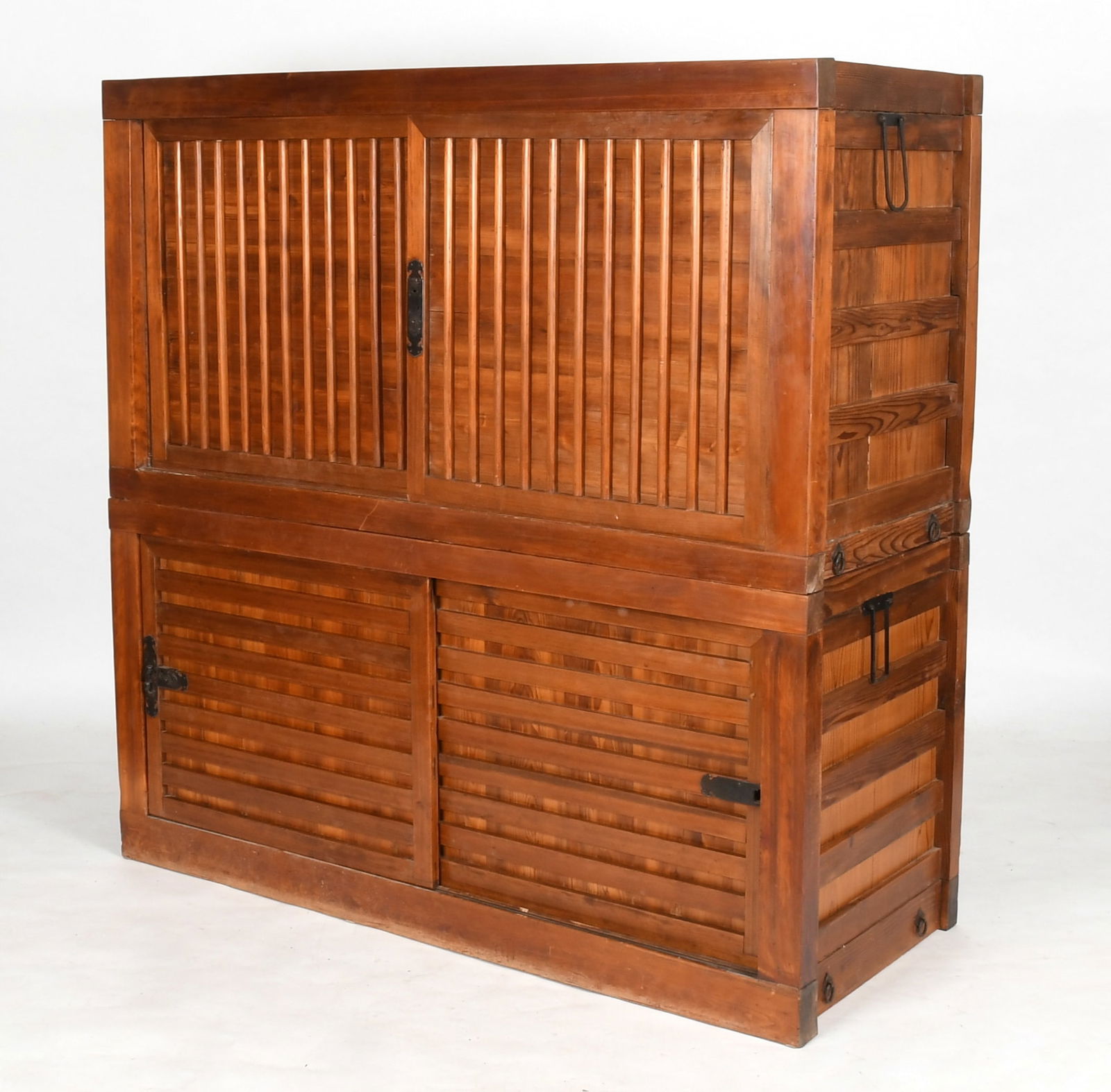 A Japanese Two Part Futon Tansu (1 of 11)