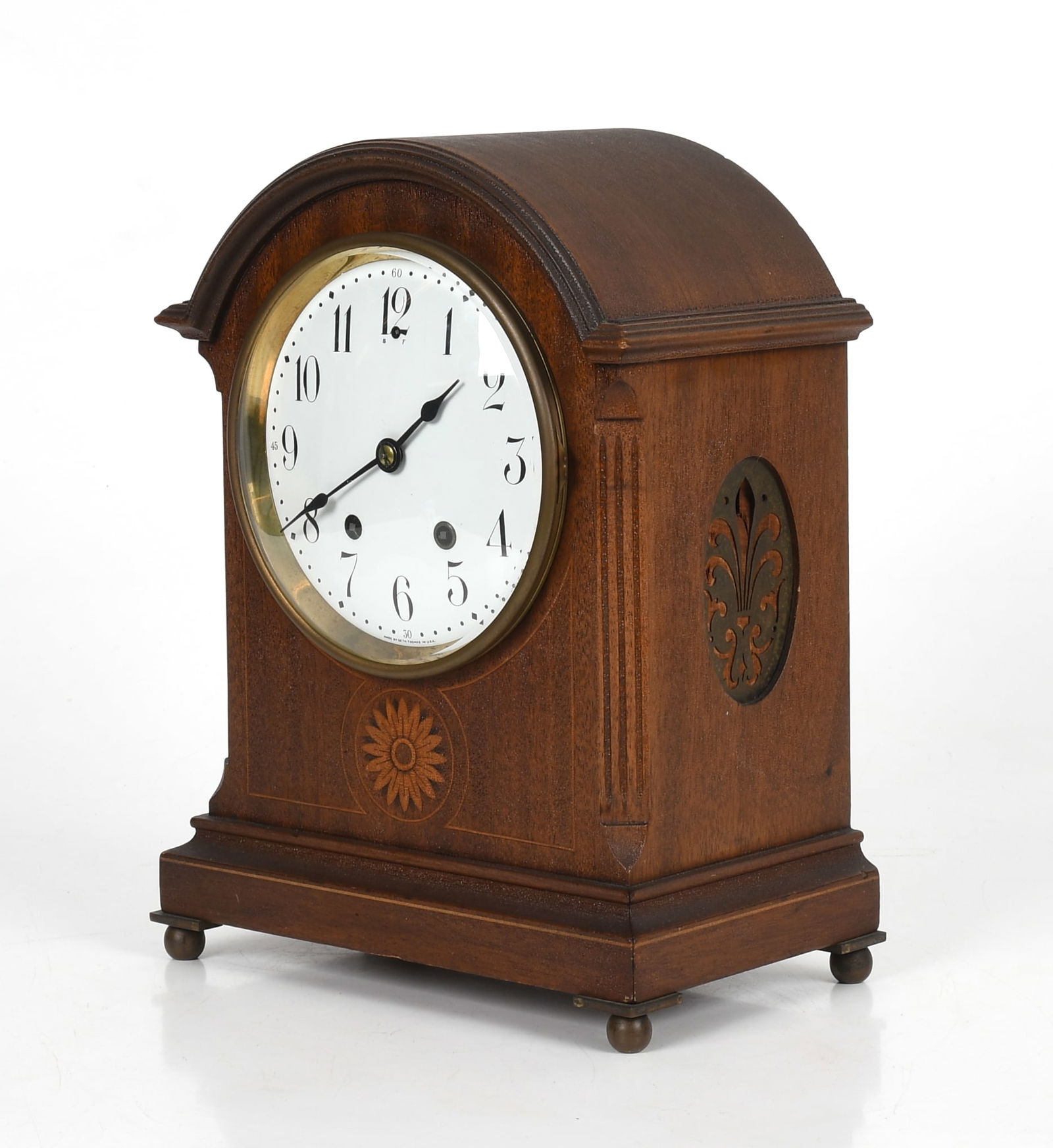 A Mahogany Seth Thomas Mantel Clock, Early 20th Century (1 of 9)