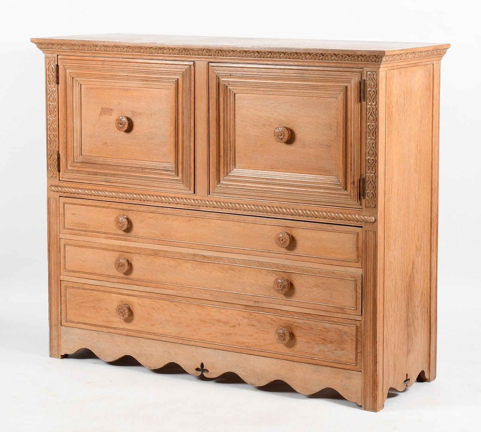 A Continental Carved Oak Cabinet, c. 1940 - 1950 (1 of 10)