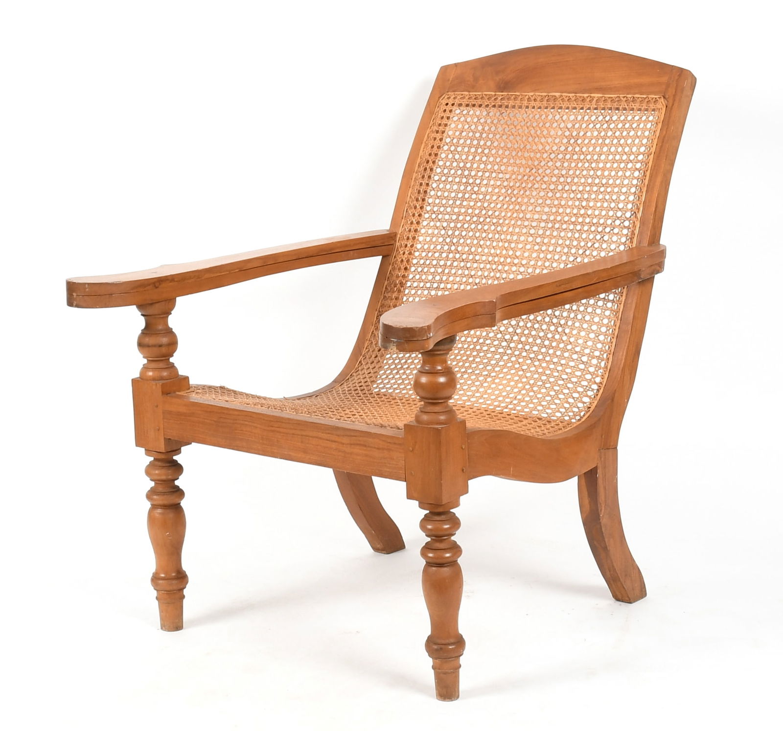 An Anglo-Indian Style Teak Plantation Chair (1 of 9)
