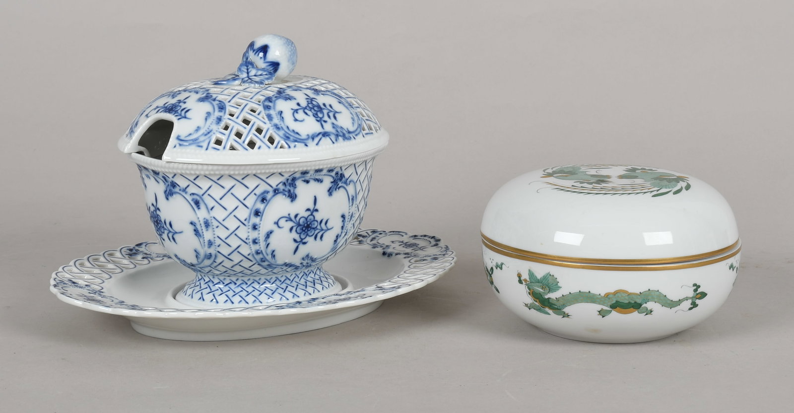 Two Pieces of Meissen Tableware (1 of 10)