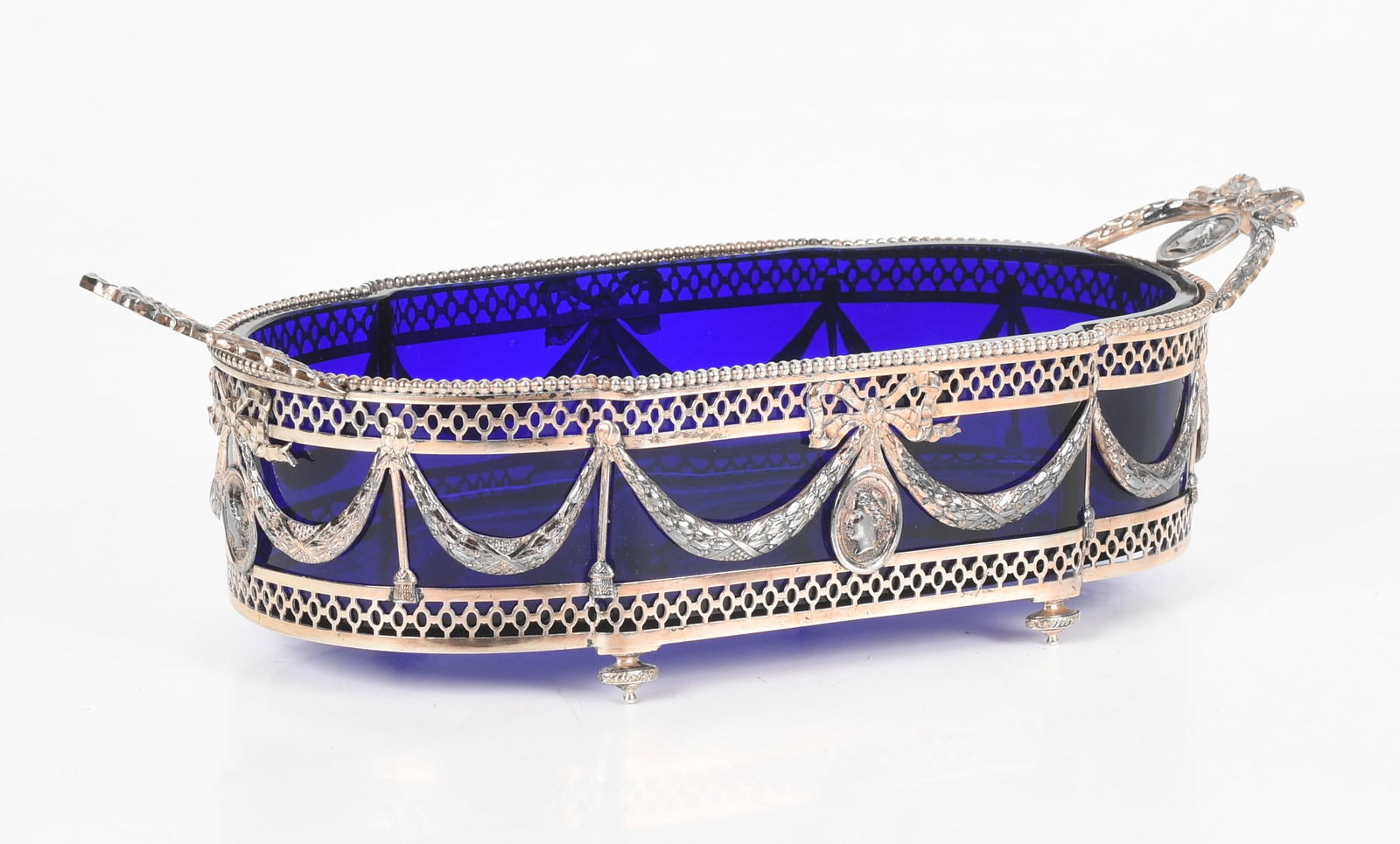 A Dutch Silver Mounted Tray (1 of 9)