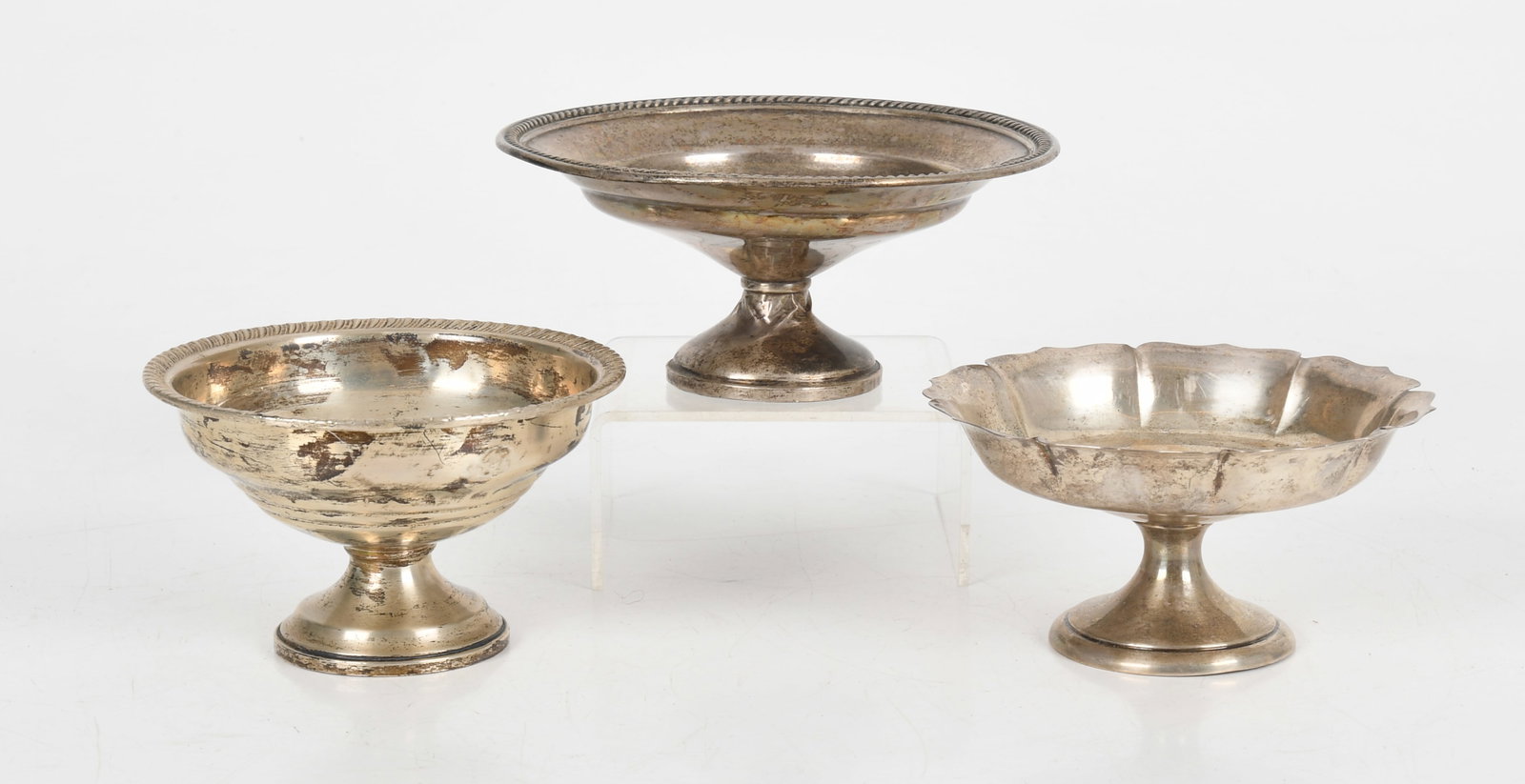 Three Sterling Silver Candy Dishes (1 of 10)