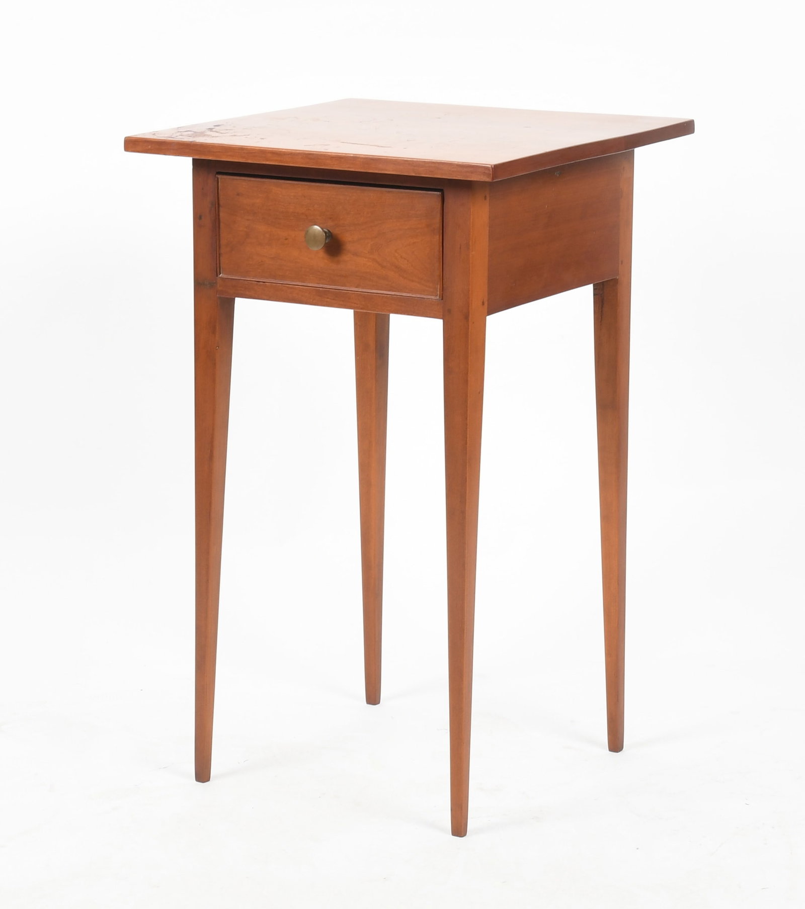A Federal Cherrywood Single-Drawer Stand, Mid-Atlantic States, c. 1800 (1 of 6)