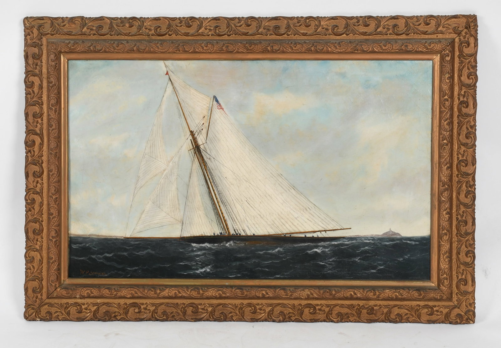 William Pierce Stubbs (American, 1842-1909), Portrait of a Schooner (1 of 8)