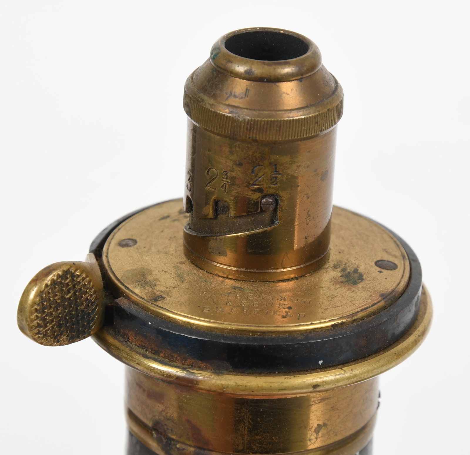 Five Antique Powder Flasks - 5