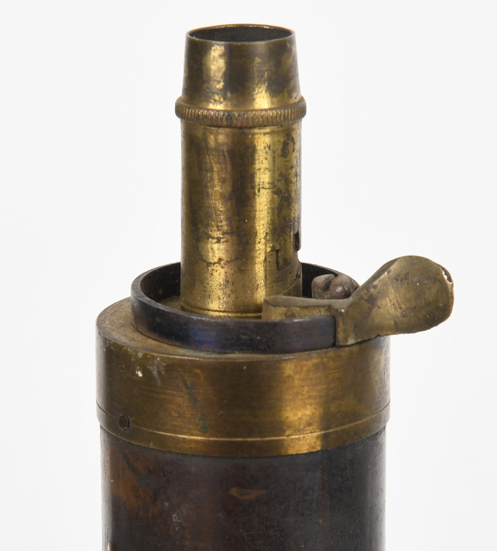 Five Antique Powder Flasks - 9