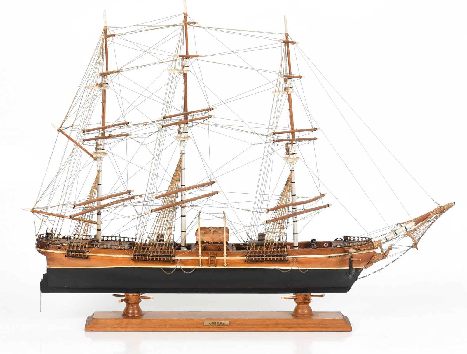 A Clipper Ship Model, The Flying Cloud - 2