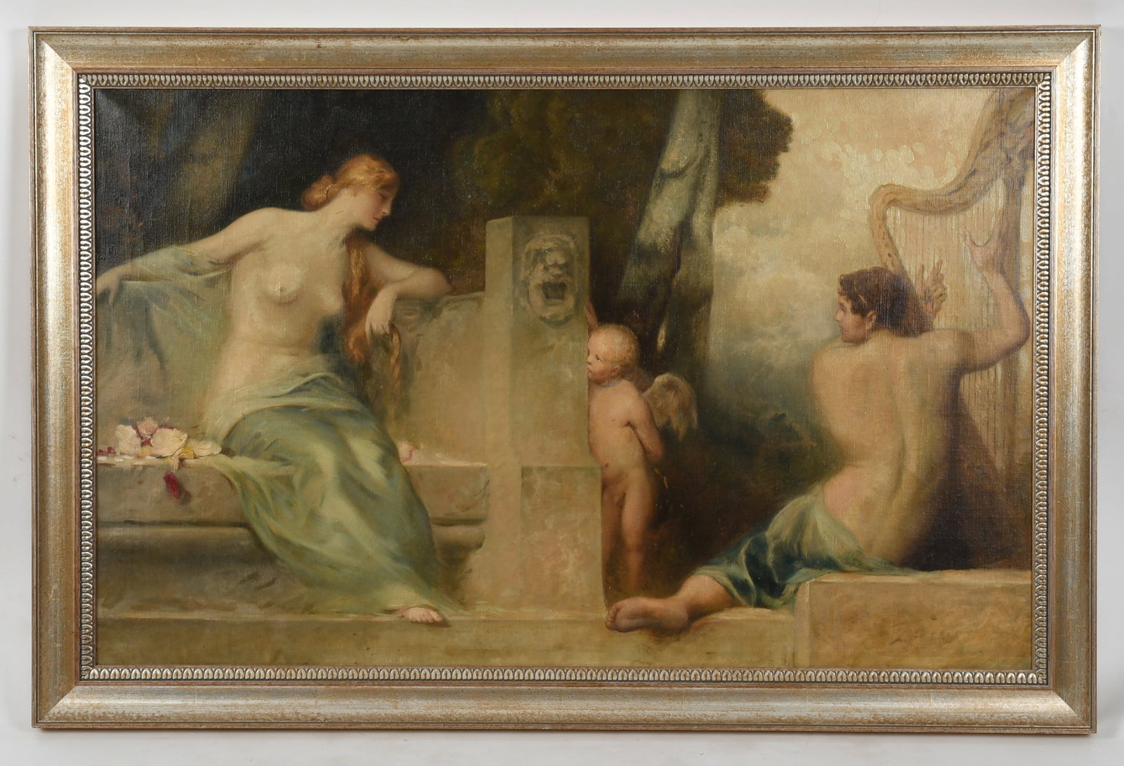 American School, Late 19th Century, Classical Scene (1 of 7)