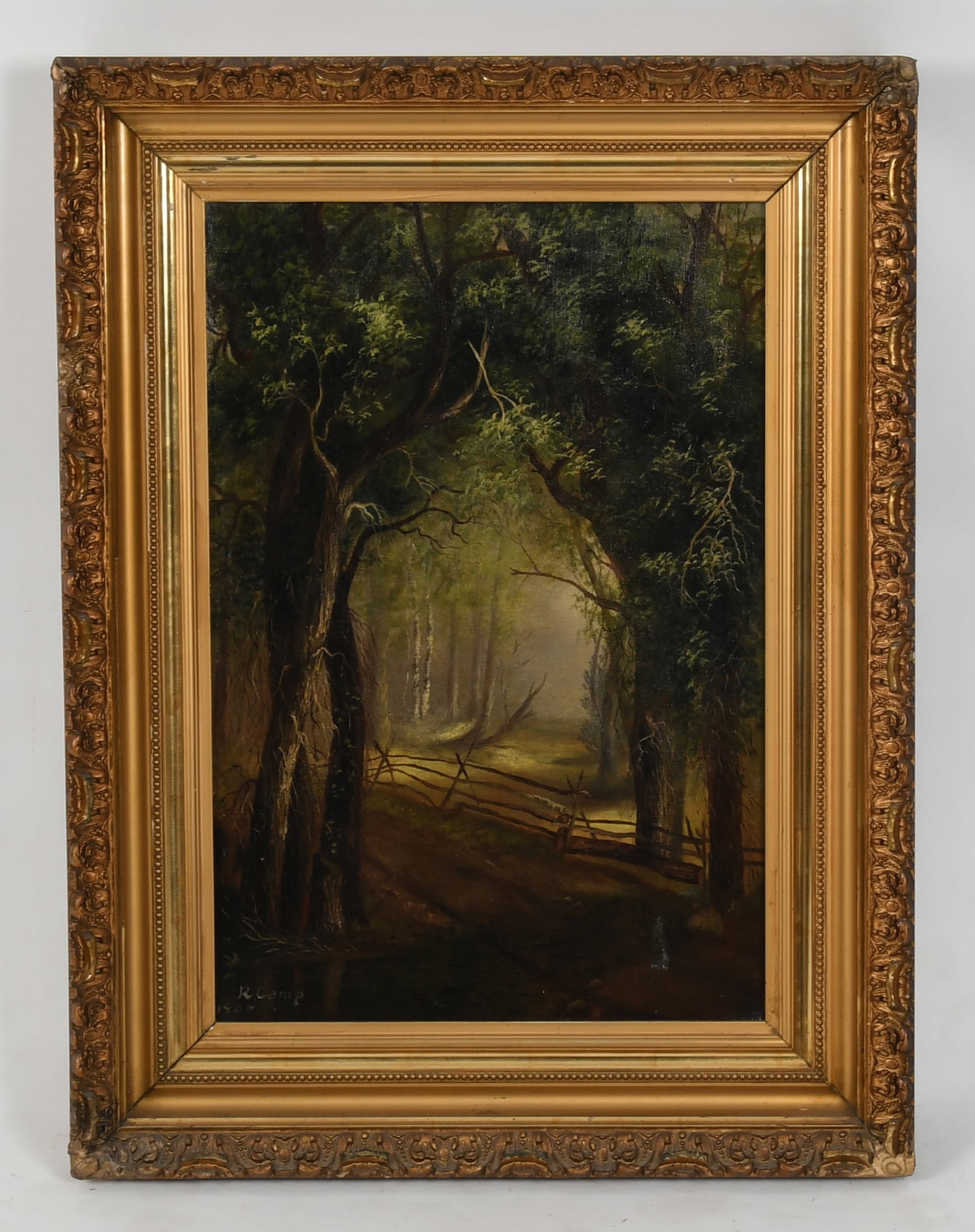 R. Camp (American, 20th Century), "The Cottonwood," 1905 (1 of 8)