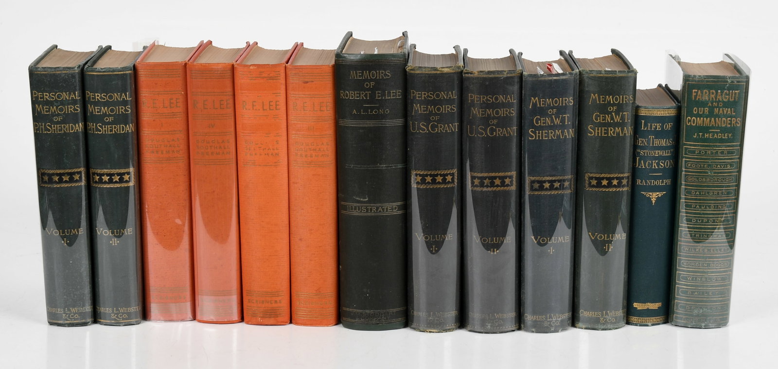 American Civil War, Memoirs and Biographies, Mostly 19th Century: American Civil War, Memoirs and Biographies, Mostly 19th Century Comprising: a two volume set of "The Personal Memoirs of U.S. Grant", published 1885 by Charles L. Webster
