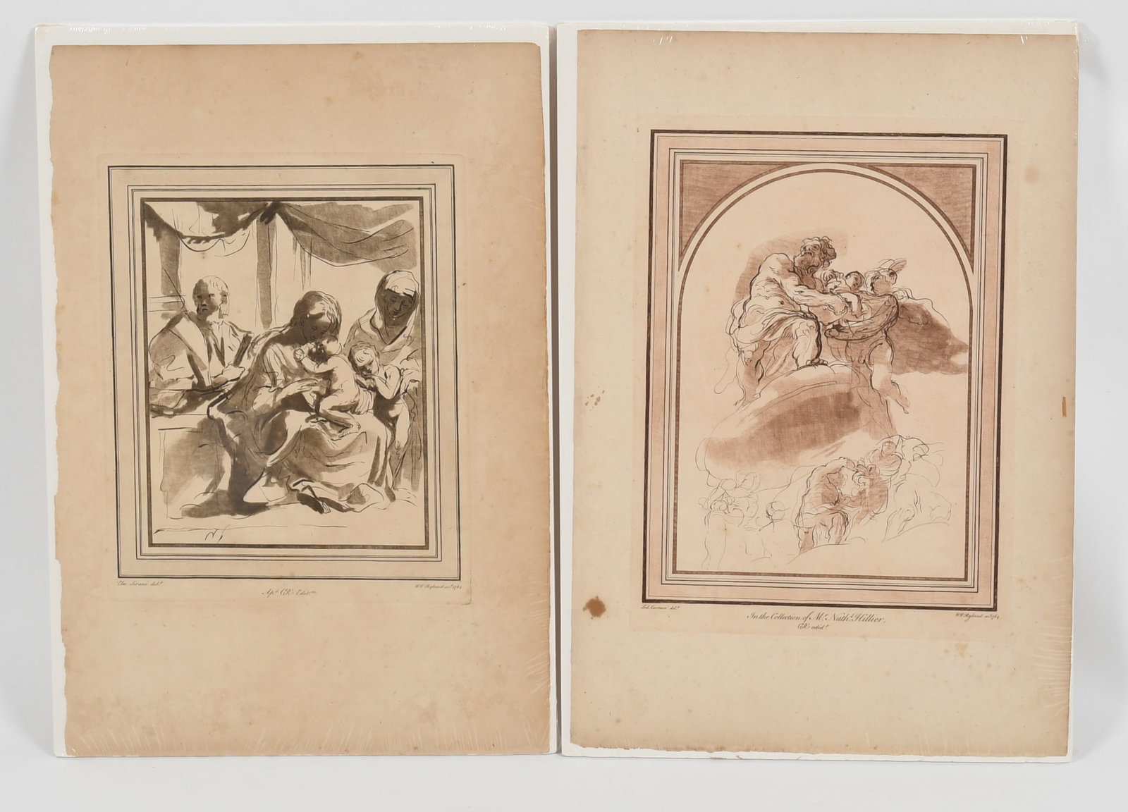 C.A. Rogers, Prints in Imitation of Drawings, Two Works (1 of 9)