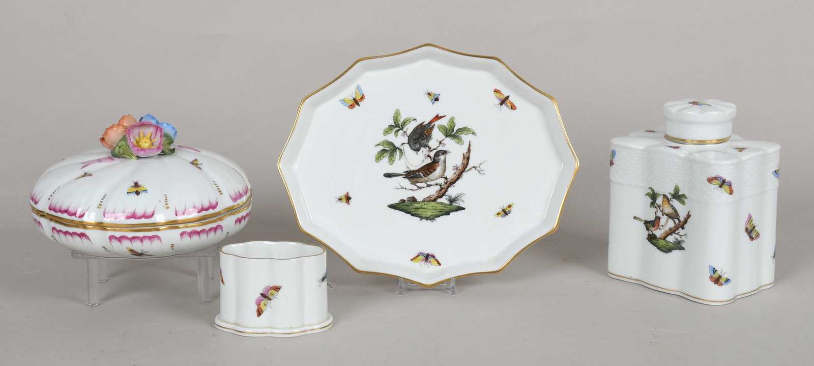 A Group of Herend Table Articles (1 of 9)