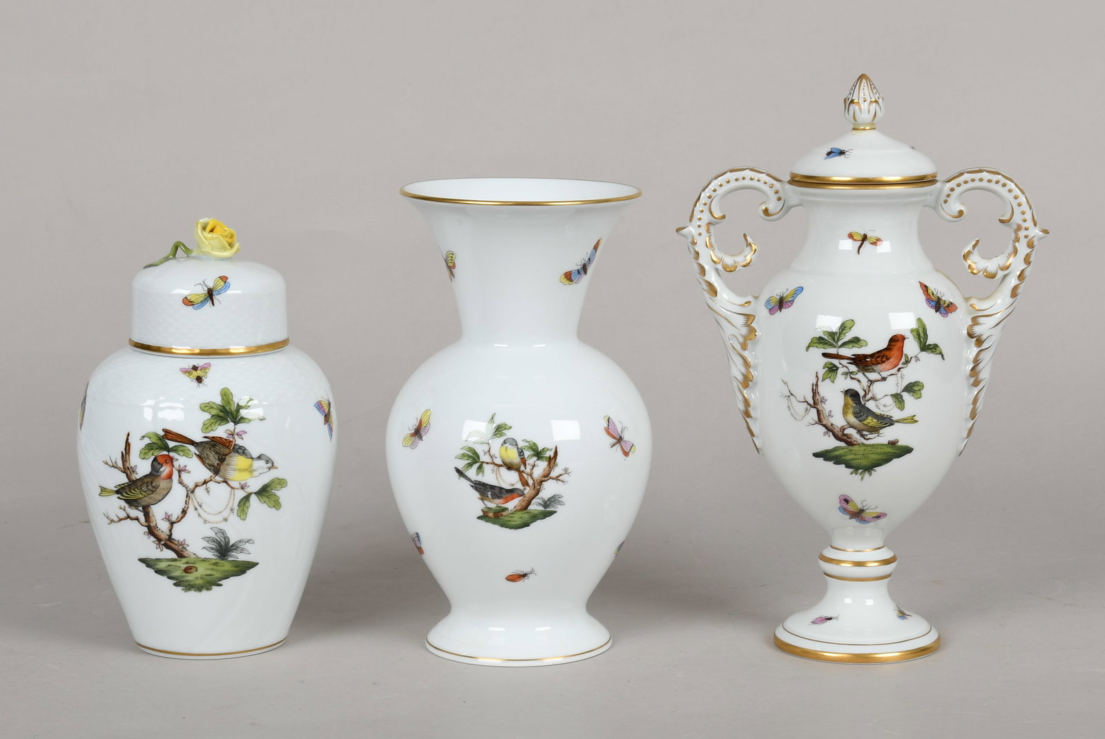 A Herend Vase and Urns (1 of 10)