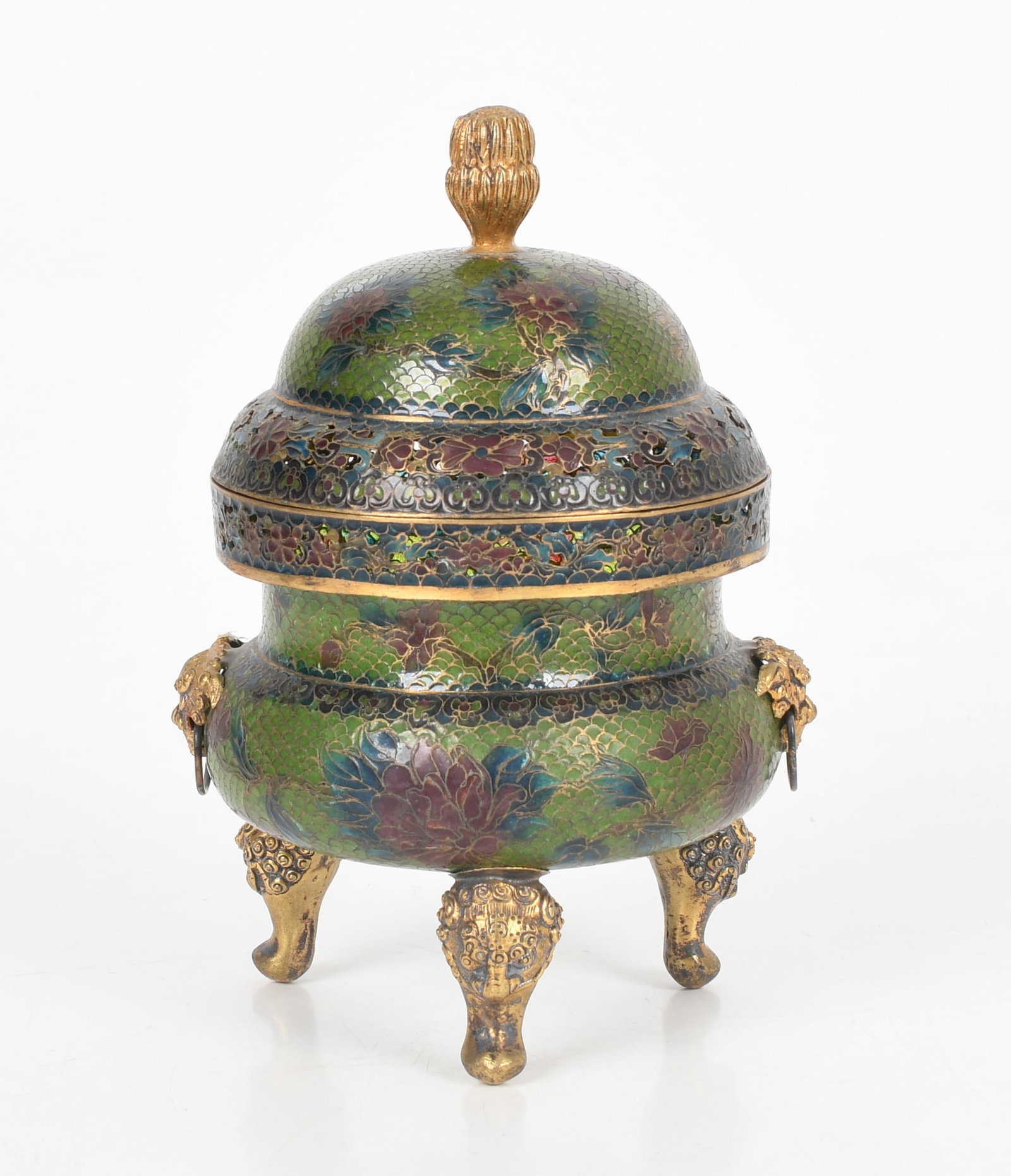 A Chinese Plique a Jour Censer (1 of 7)