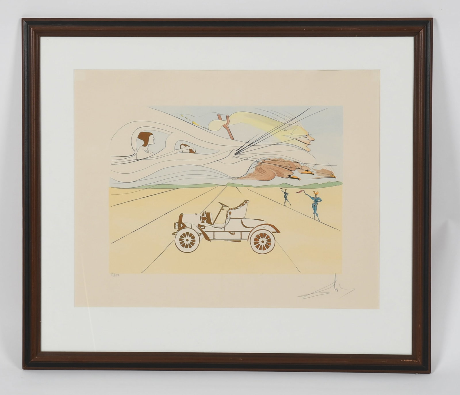Salvador Dali, (1904-1989) L'Automobile (1 of 6)